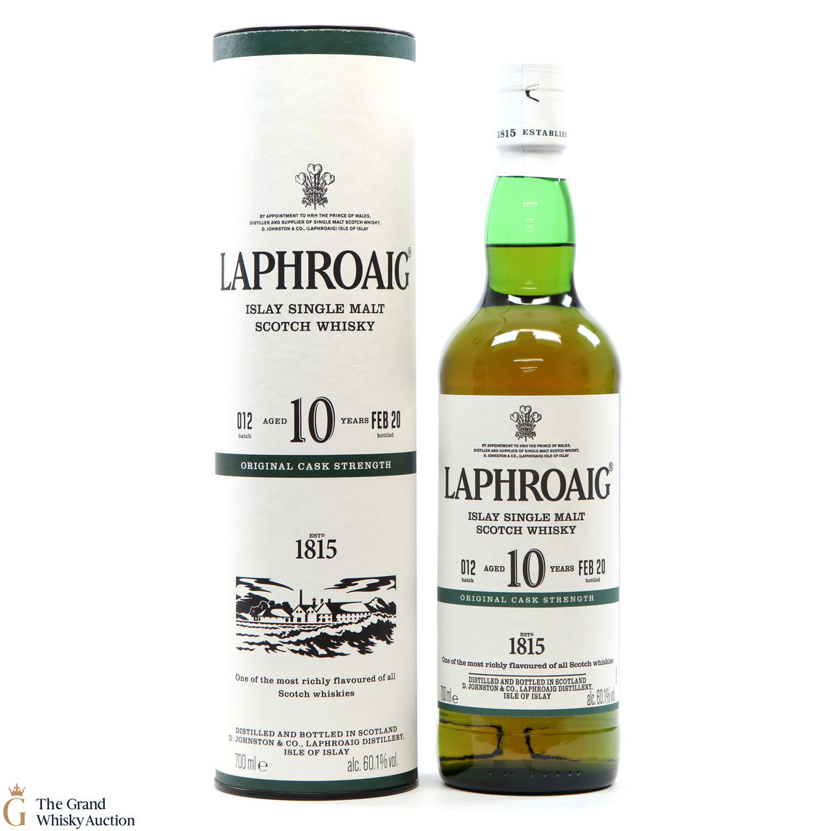 Laphroaig - 10 Year Old - Original Cask Strength Batch #012