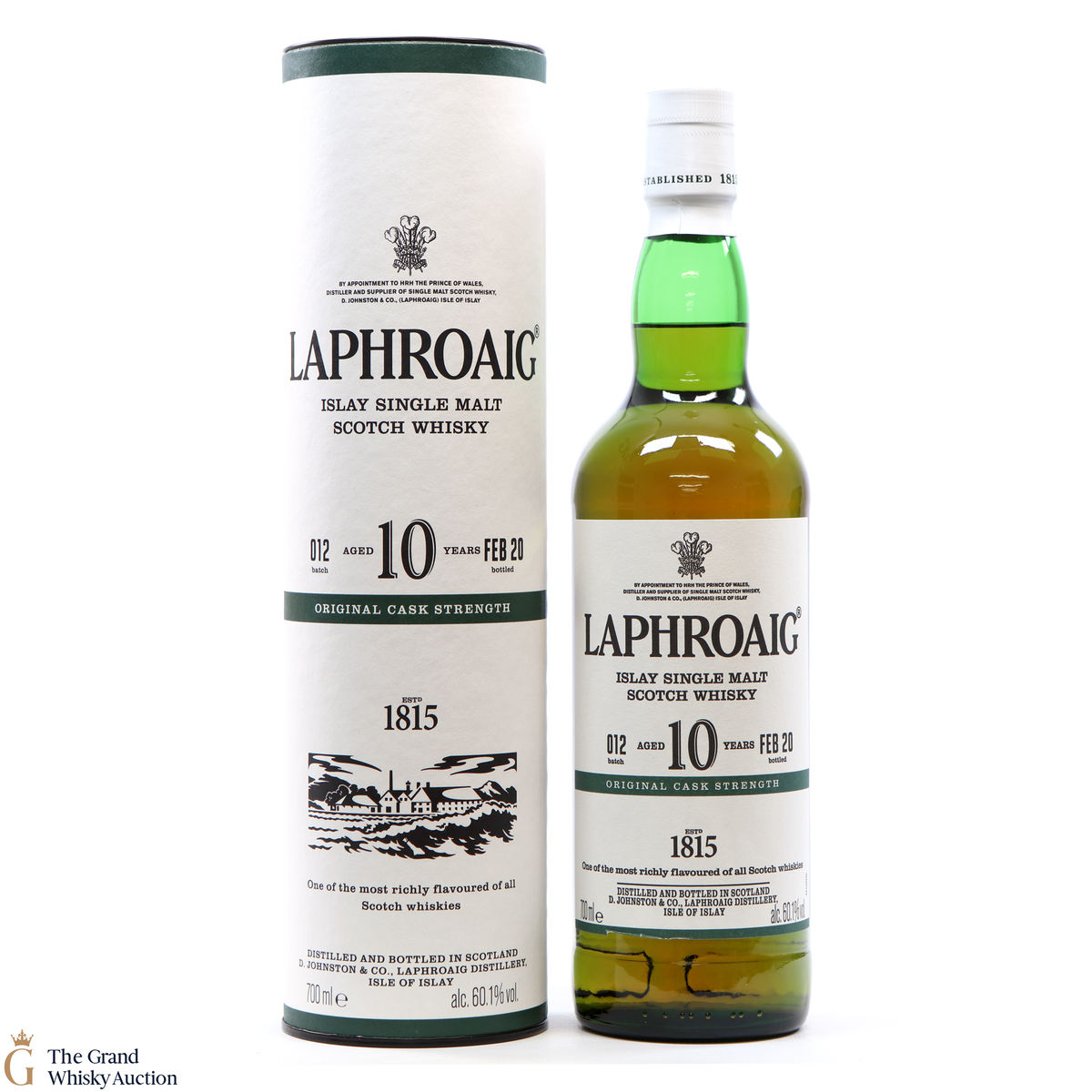 Laphroaig - 10 Year Old - Original Cask Strength Batch #012