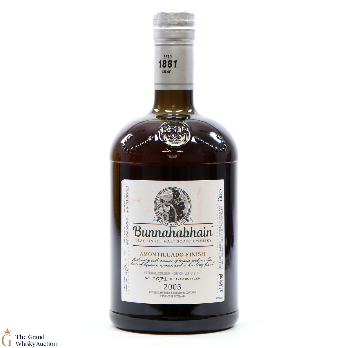 Bunnahabhain - 2003 - Amontillado Cask Finish