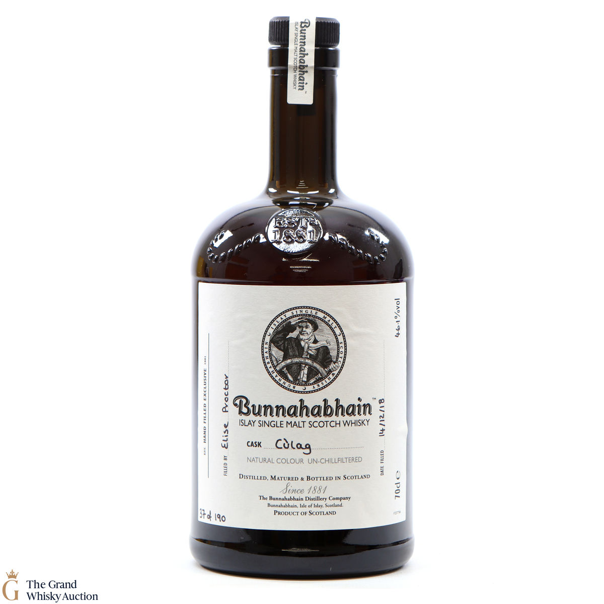Bunnahabhain - 18 Year Old - Hand Filled (Culag)