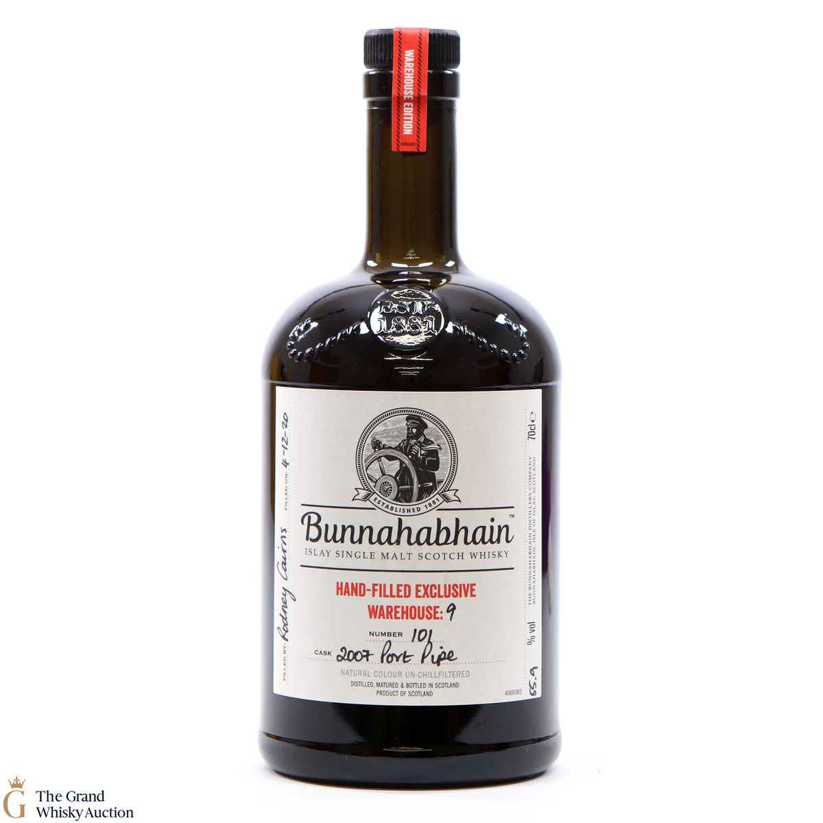 Bunnahabhain - 2007 Port Pipe Hand Fill 2020