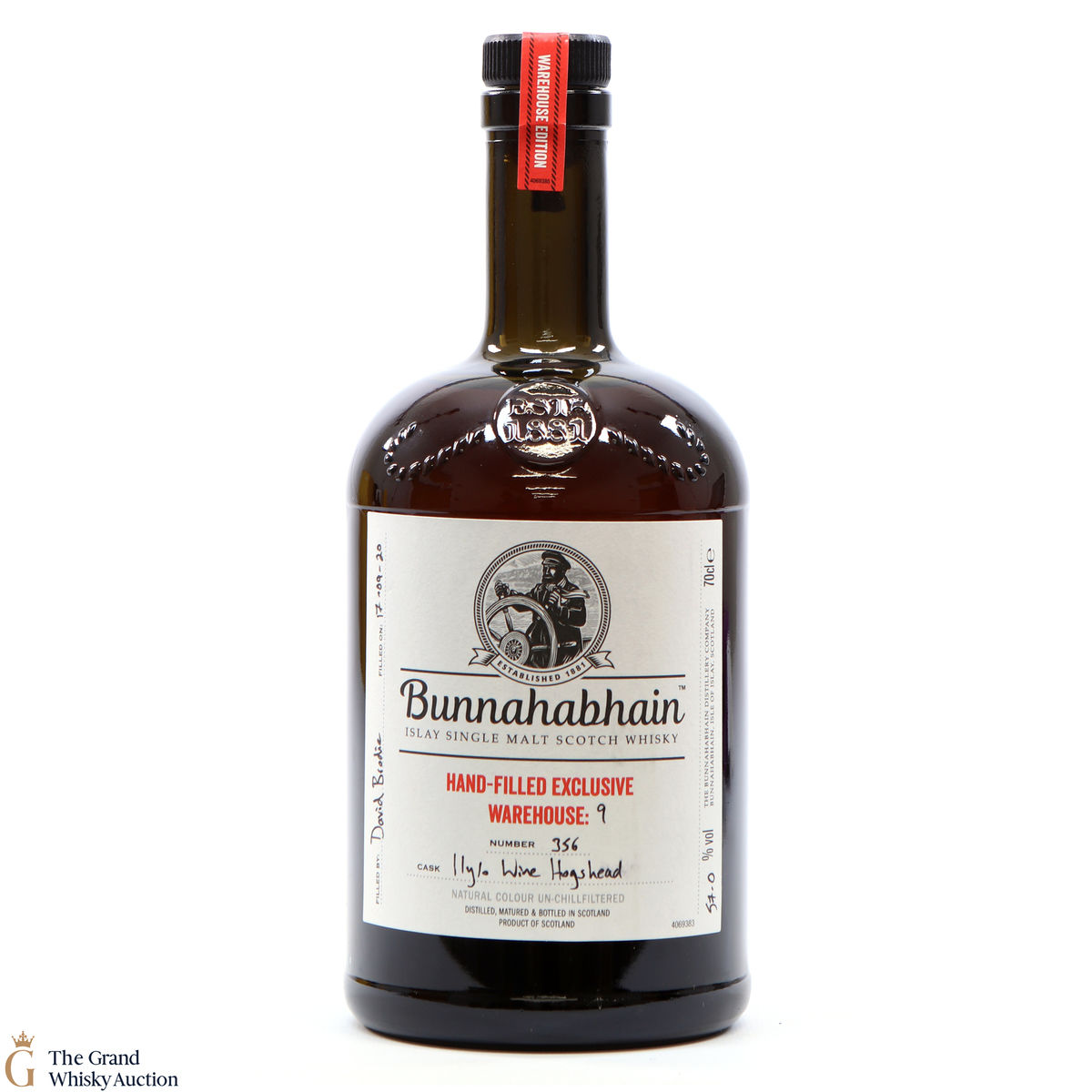 Bunnahabhain - 11 Year Old Wine Hogshead #356