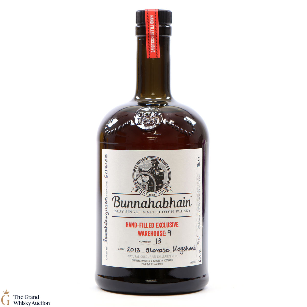 Bunnahabhain - 2013 Oloroso Hogshead #13 (60.2%)