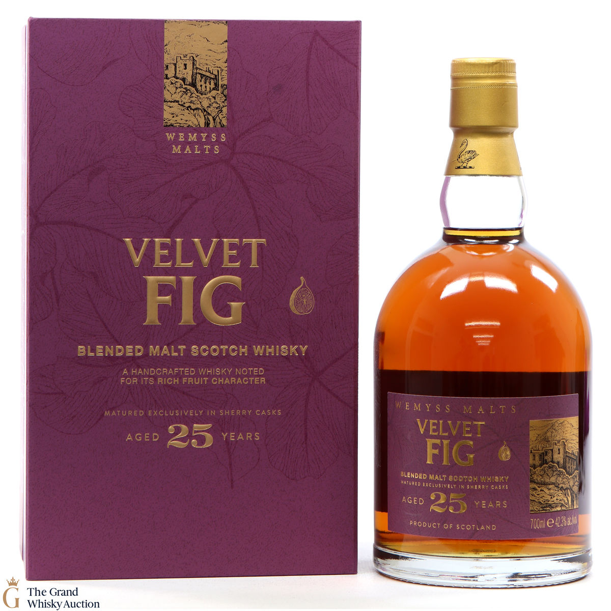 Velvet Fig - 25 Year Old Blended Whisky - Wemyss Malts