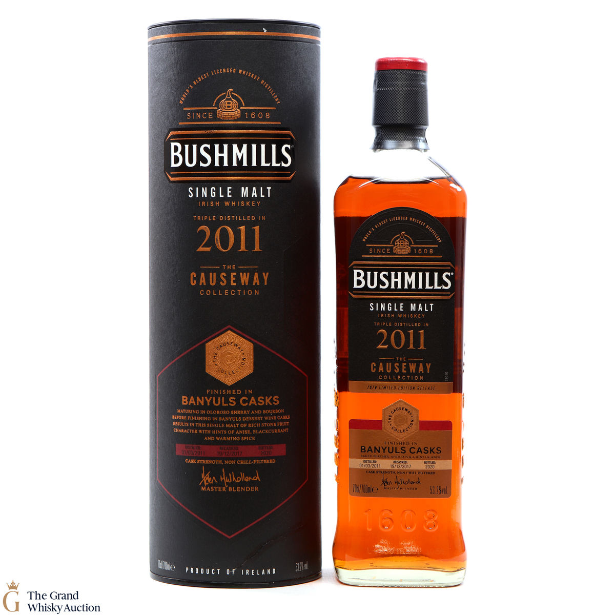 Bushmills - 2011 - Banyuls Finish - Causeway Collection