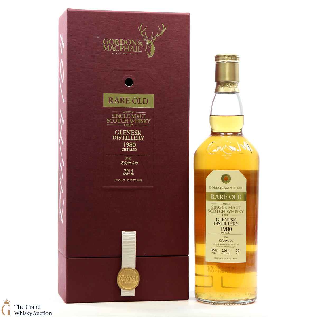 Glenesk 1980 - 33 Year Old - Rare Old Gordon & MacPhail