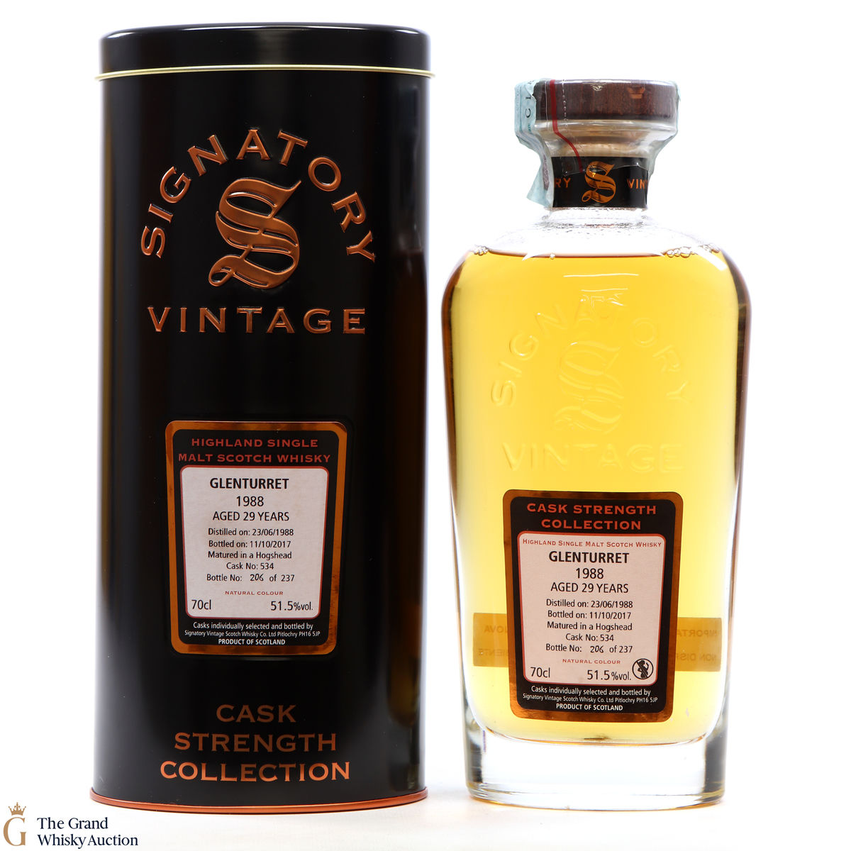 Glenturret - 29 Year Old 1988 #534 Signatory