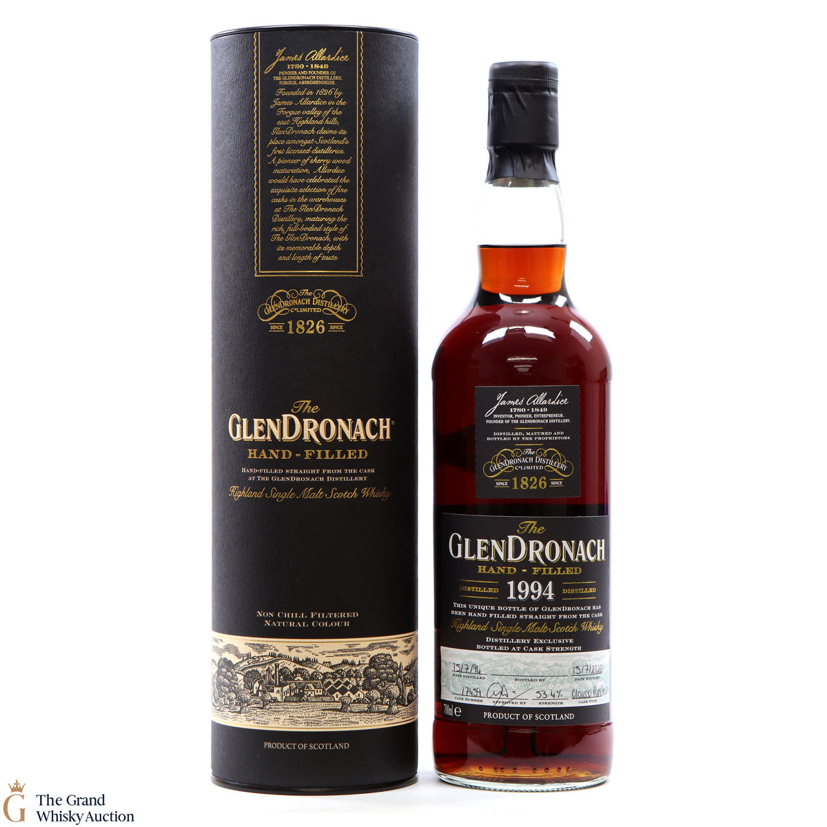 Glendronach - 26 Year Old - 1994 Hand Filled - Cask #7459