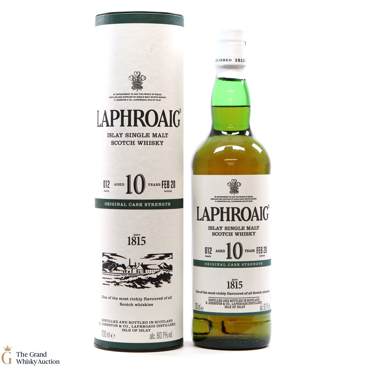 Laphroaig - 10 Year Old - Original Cask Strength Batch #012