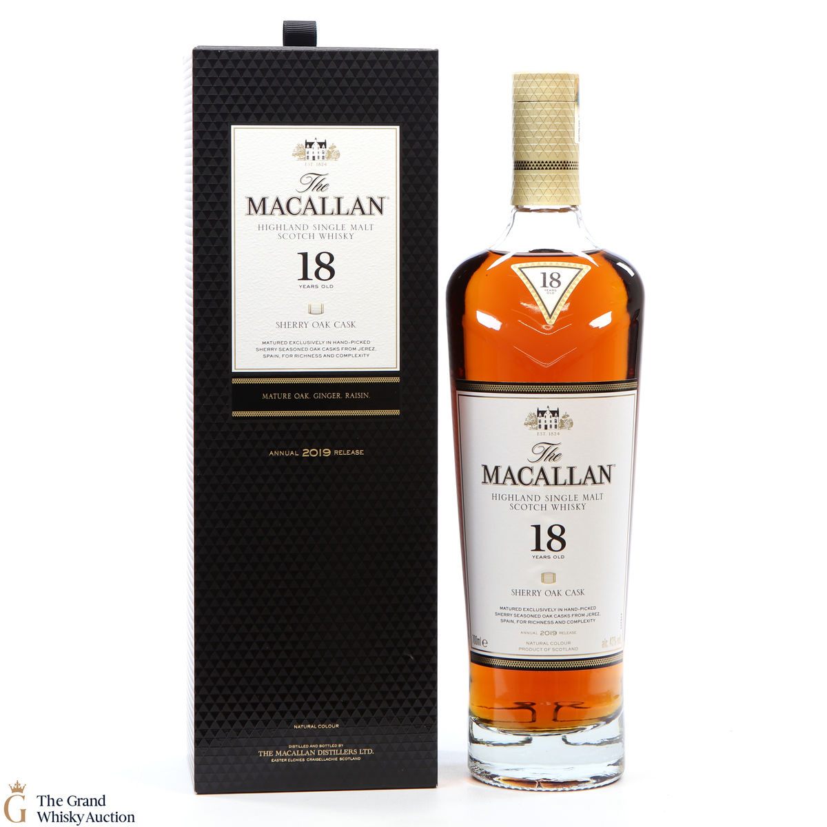 Macallan - 18 Year Old - Sherry Oak (2019)