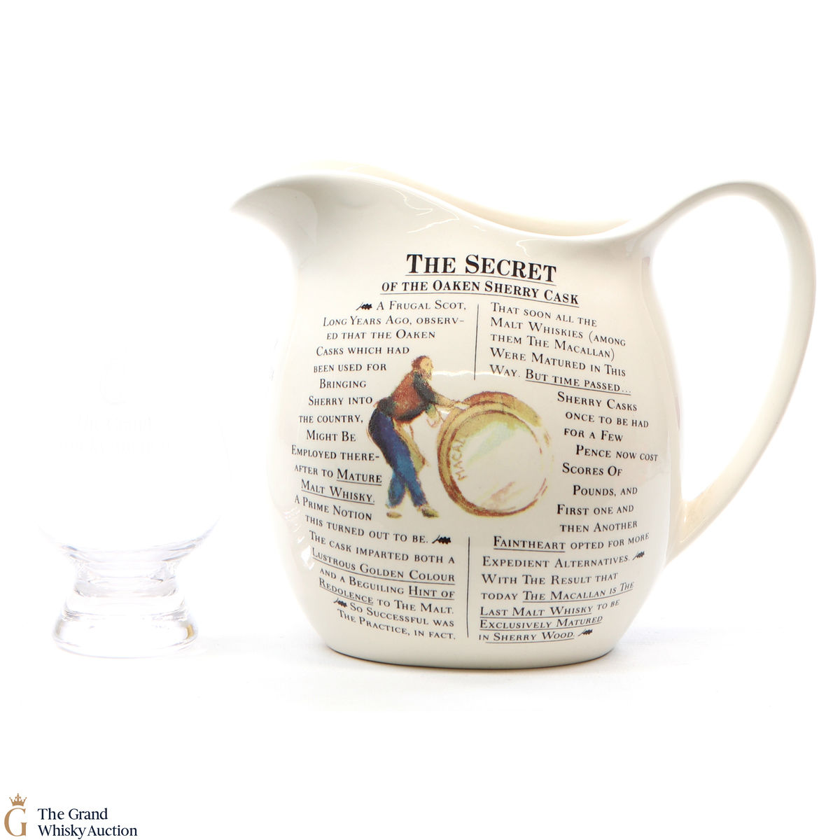 Macallan - Water Jug + Glass