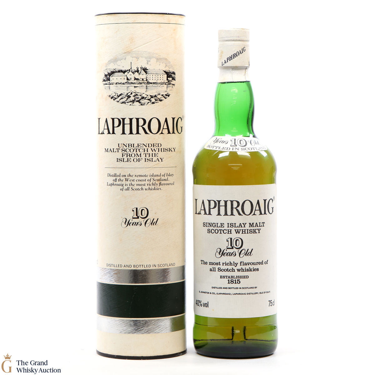 Laphroaig - 10 Year Old - 1980's - Pre Royal Warrant 