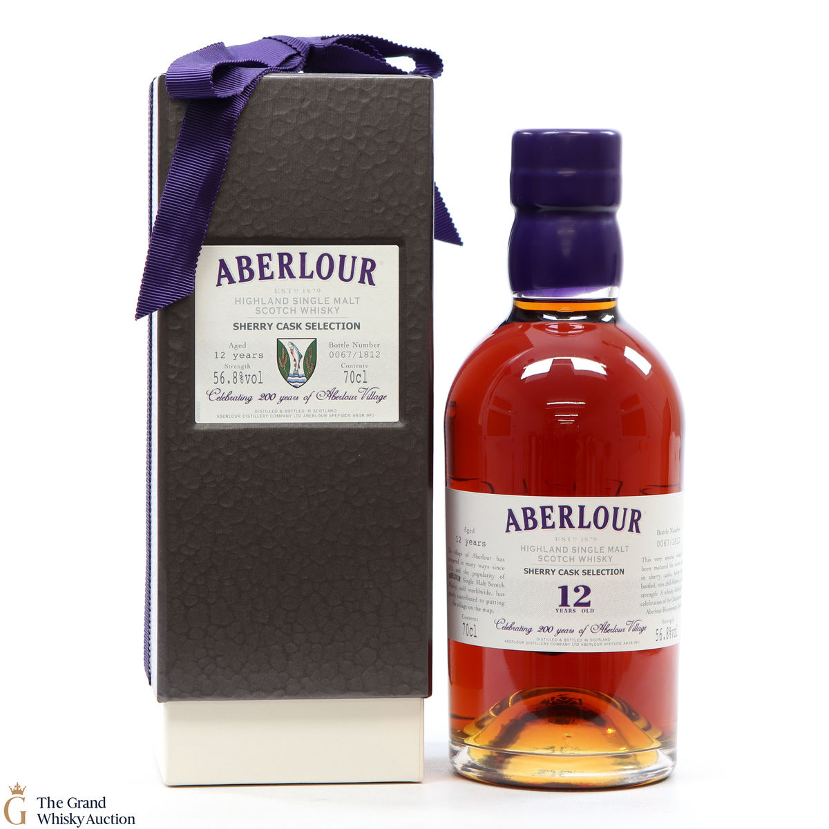Aberlour - 12 Year Old - Sherry Cask Selection - Aberlour Village Bicentenary