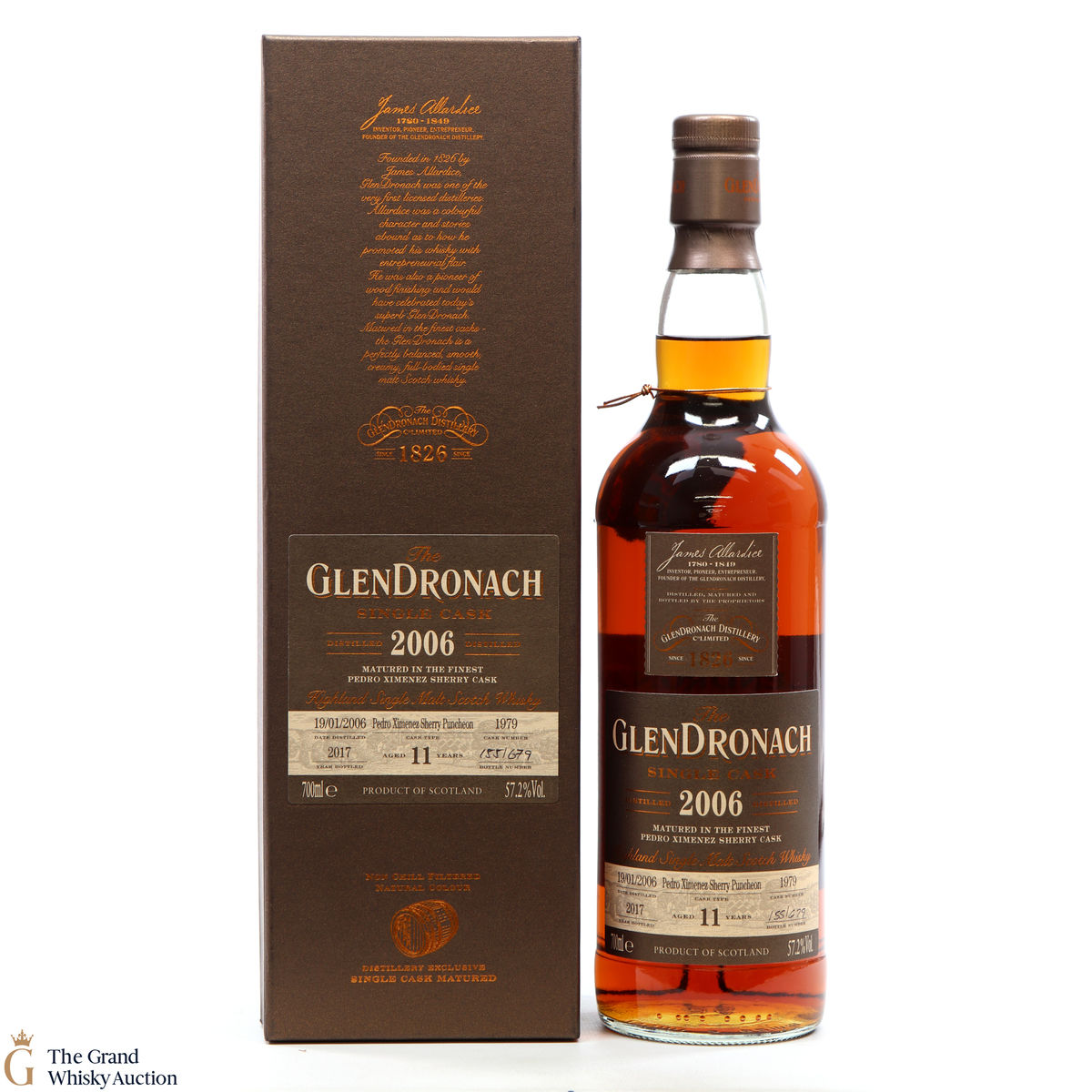 GlenDronach - 11 Year Old -  PX Sherry Puncheon #1979