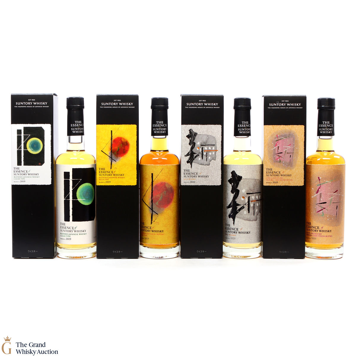 The Essence of Suntory - Japanese Whisky x4