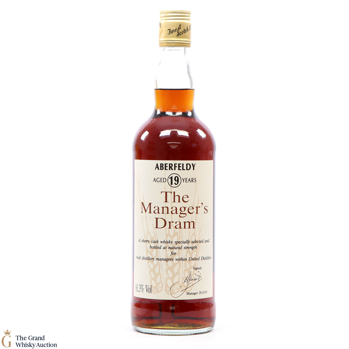 Aberfeldy - 19 Year Old - 1991 Manager's Dram 