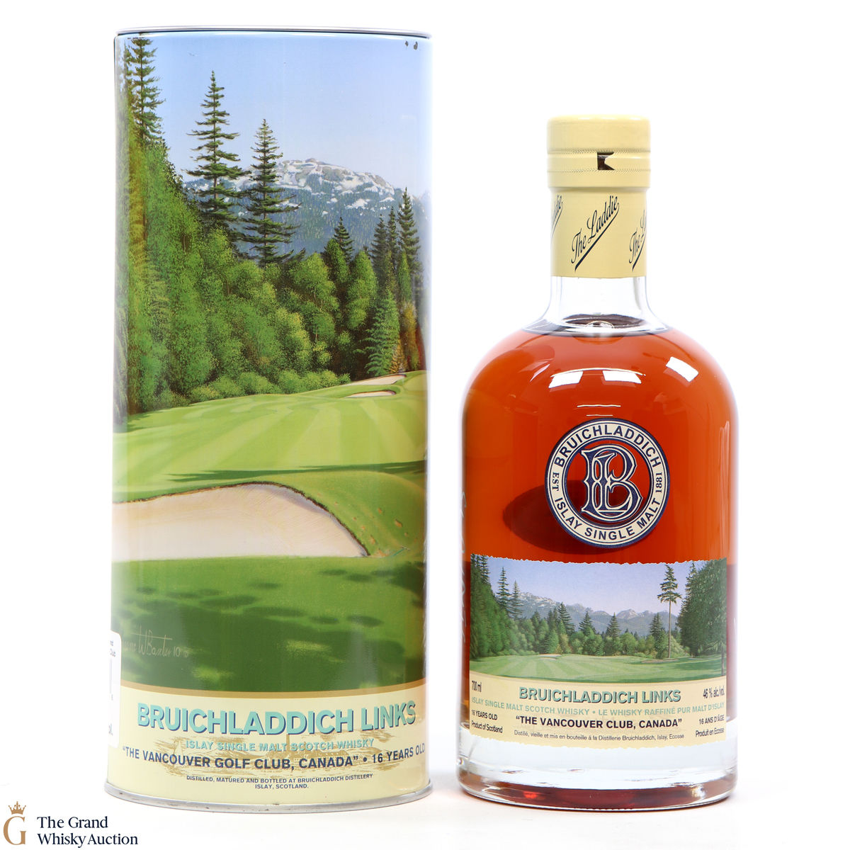 Bruichladdich - 16 Year Old - The Vancouver Golf Club (SIGNED)