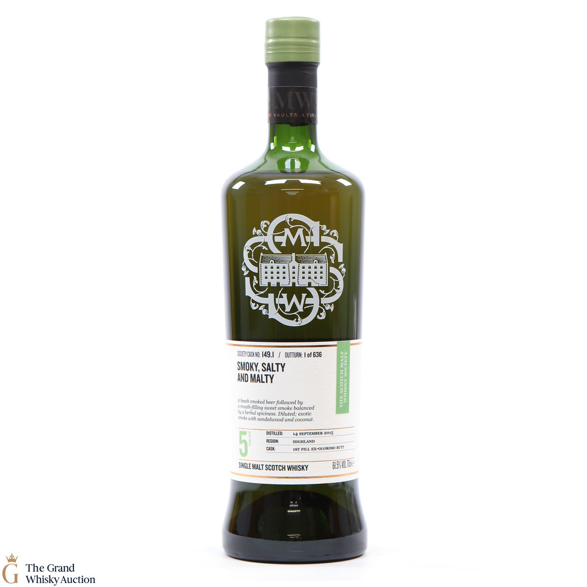 Ardnamurchan - 5 Year Old SMWS 149.1 Smoky, Salty and Malty