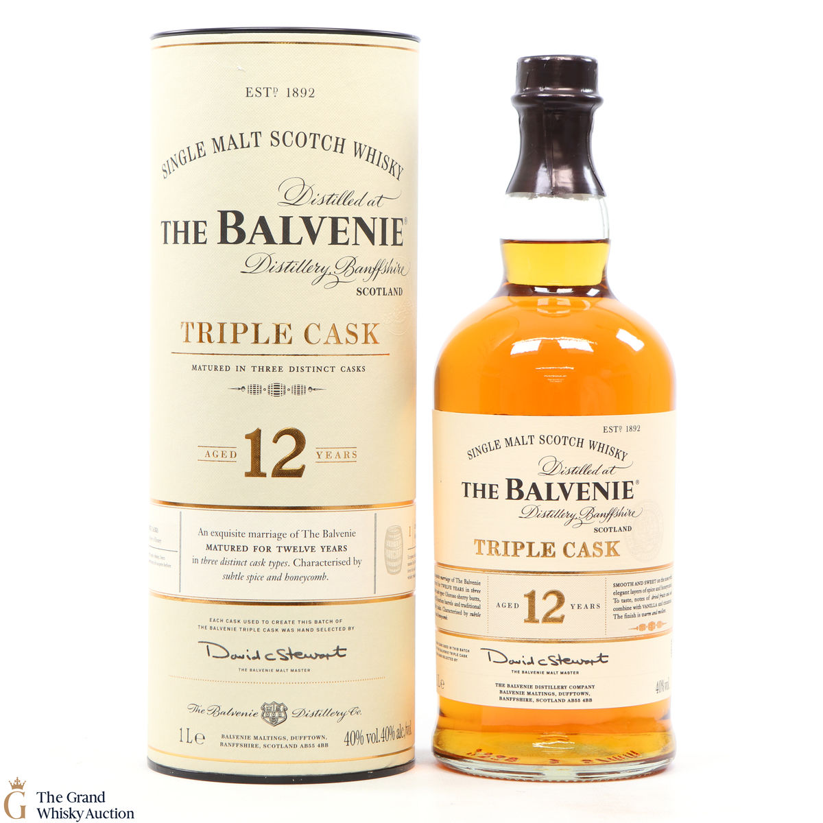 Balvenie - 12 Year Old - Triple Cask (1L)