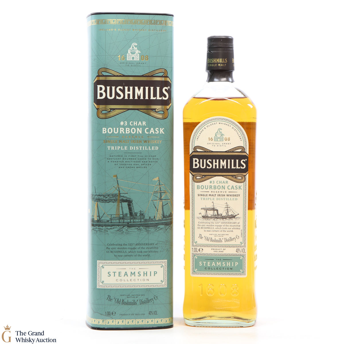 Bushmills - #3 Char Bourbon Cask - Steamship Collection (1L)