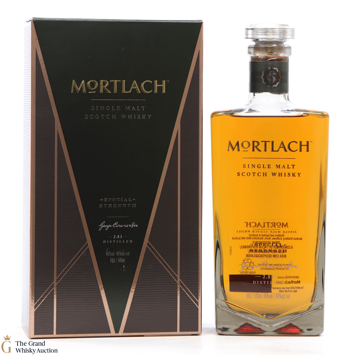 Mortlach - 2.81 Distilled Special Strength - 50cl