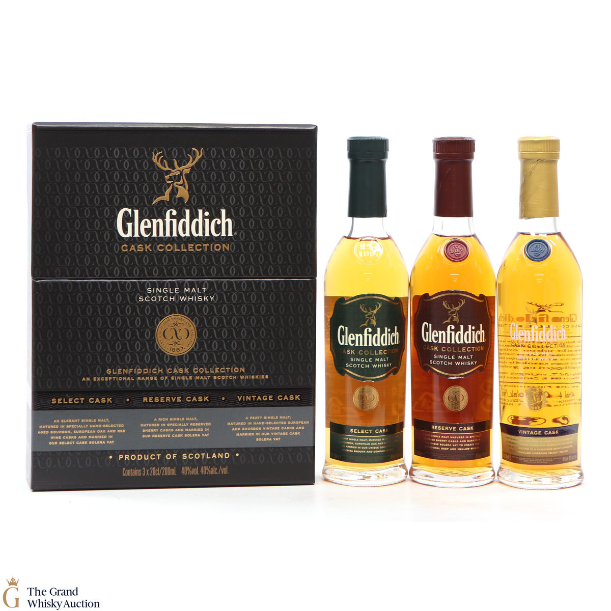 Glenfiddich - The Cask Collection (3 x 20cl)