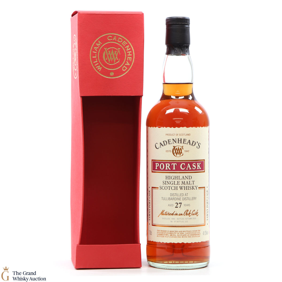 Tullibardine - 27 Years Old - Port Cask - Cadenhead's 