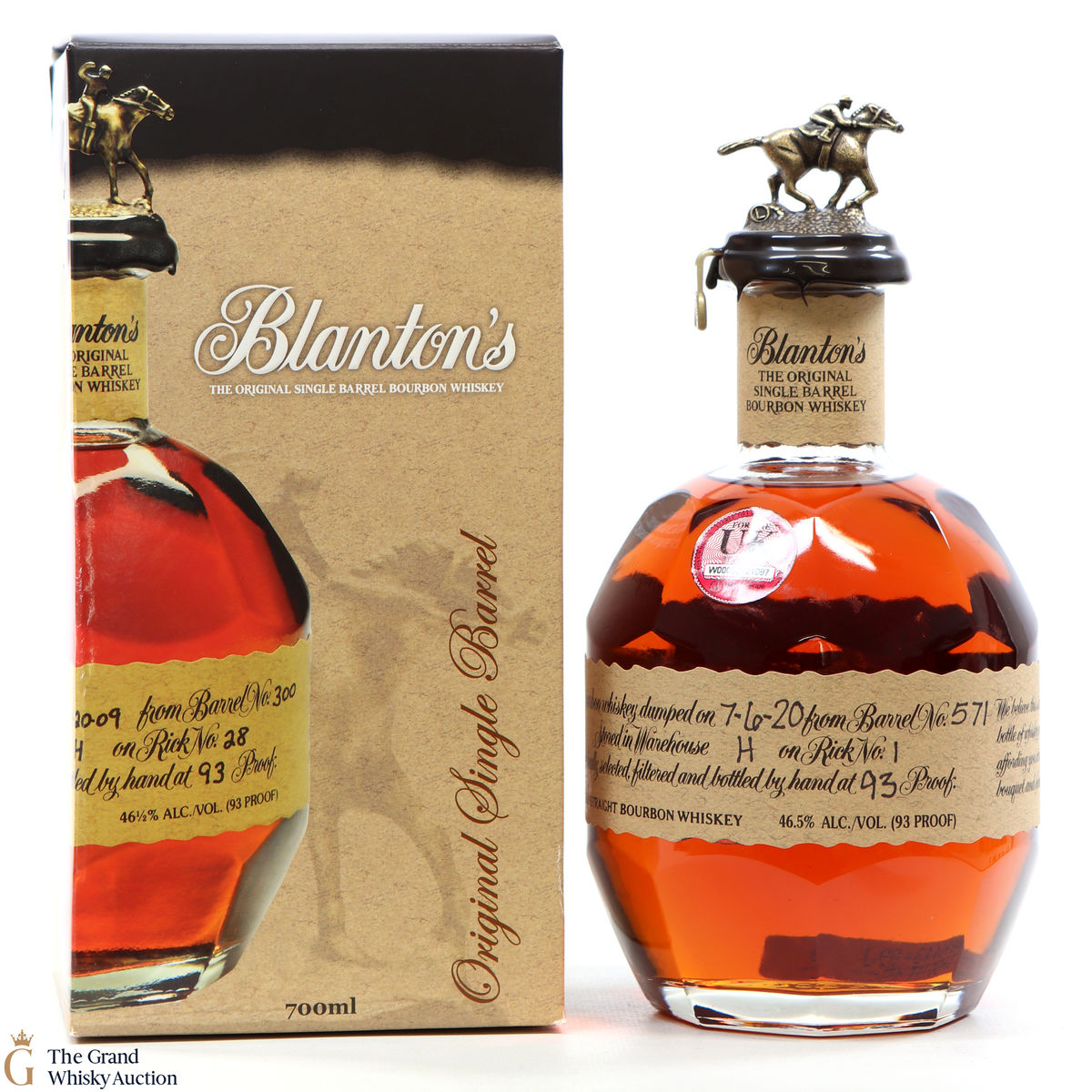 Blanton’s - Single Barrel Bourbon Original