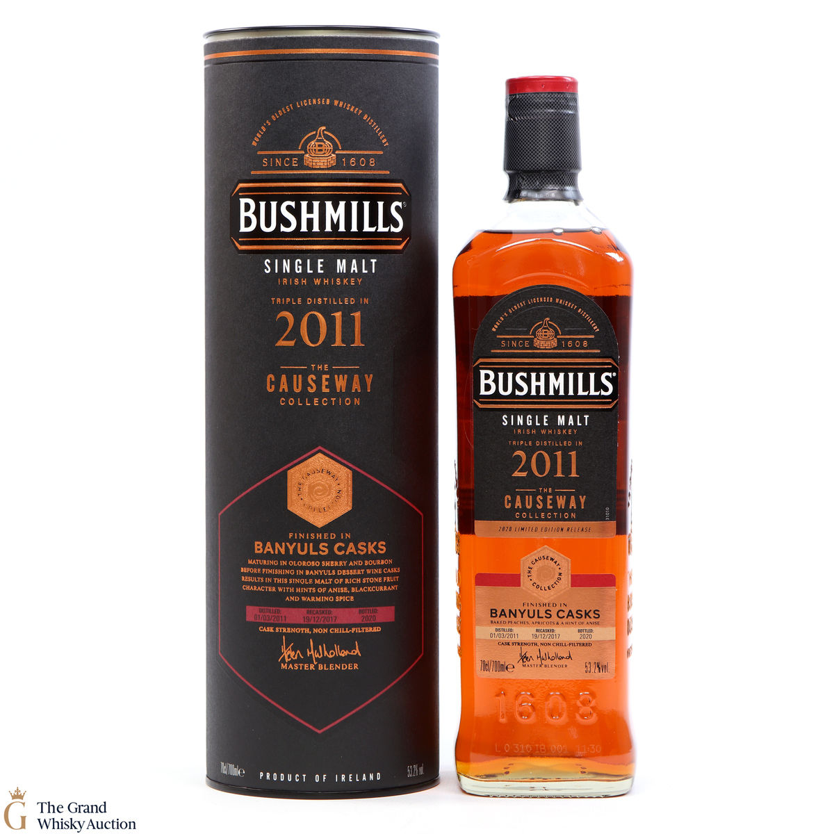 Bushmills - 2011 - Banyuls Finish - Causeway Collection