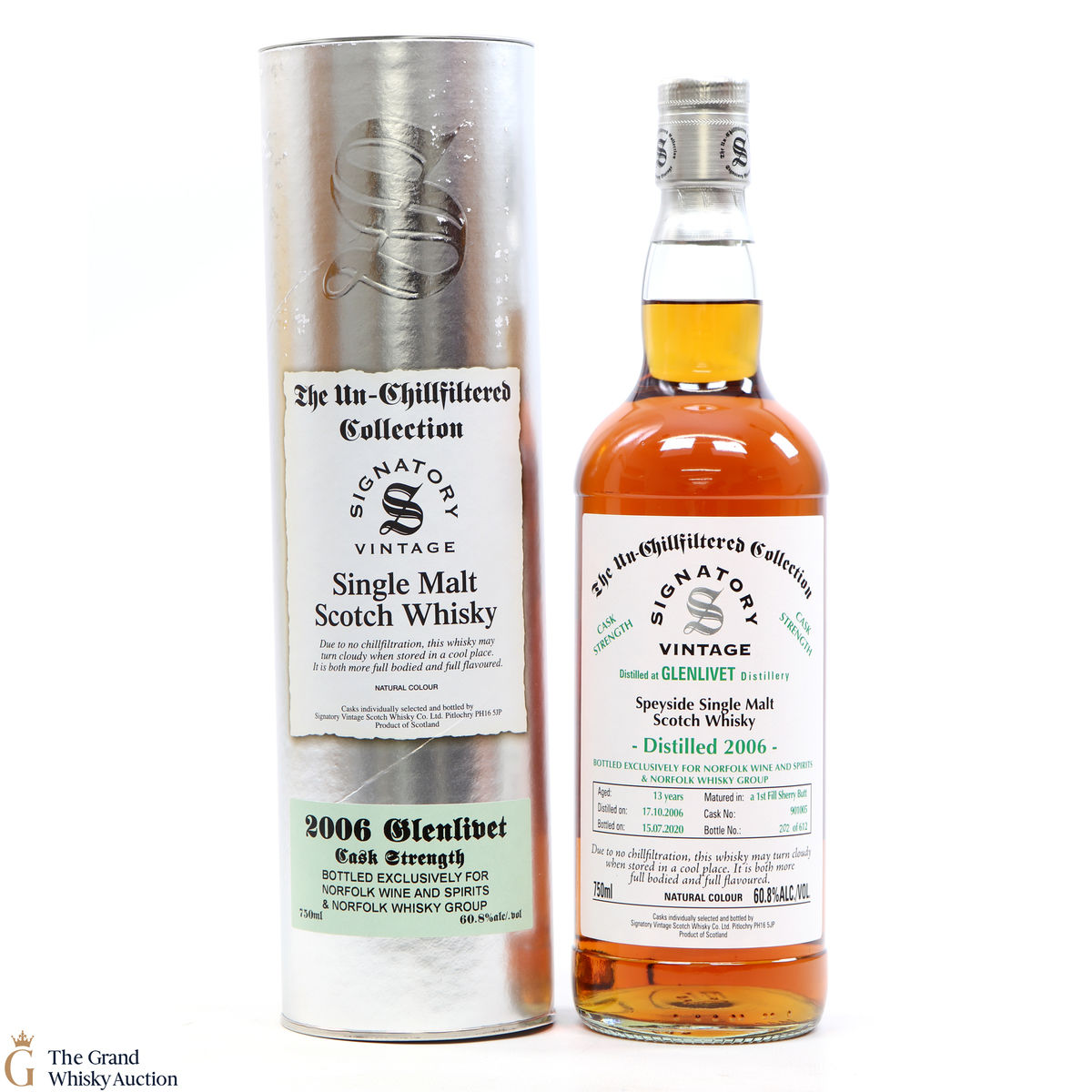 Glenlivet - 13 Year Old 2006 Signatory #901005