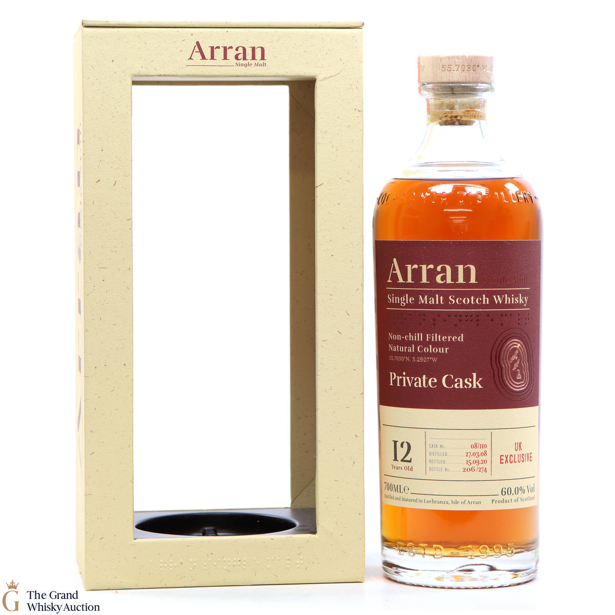Arran - 12 Year Old 2008 UK Exclusive