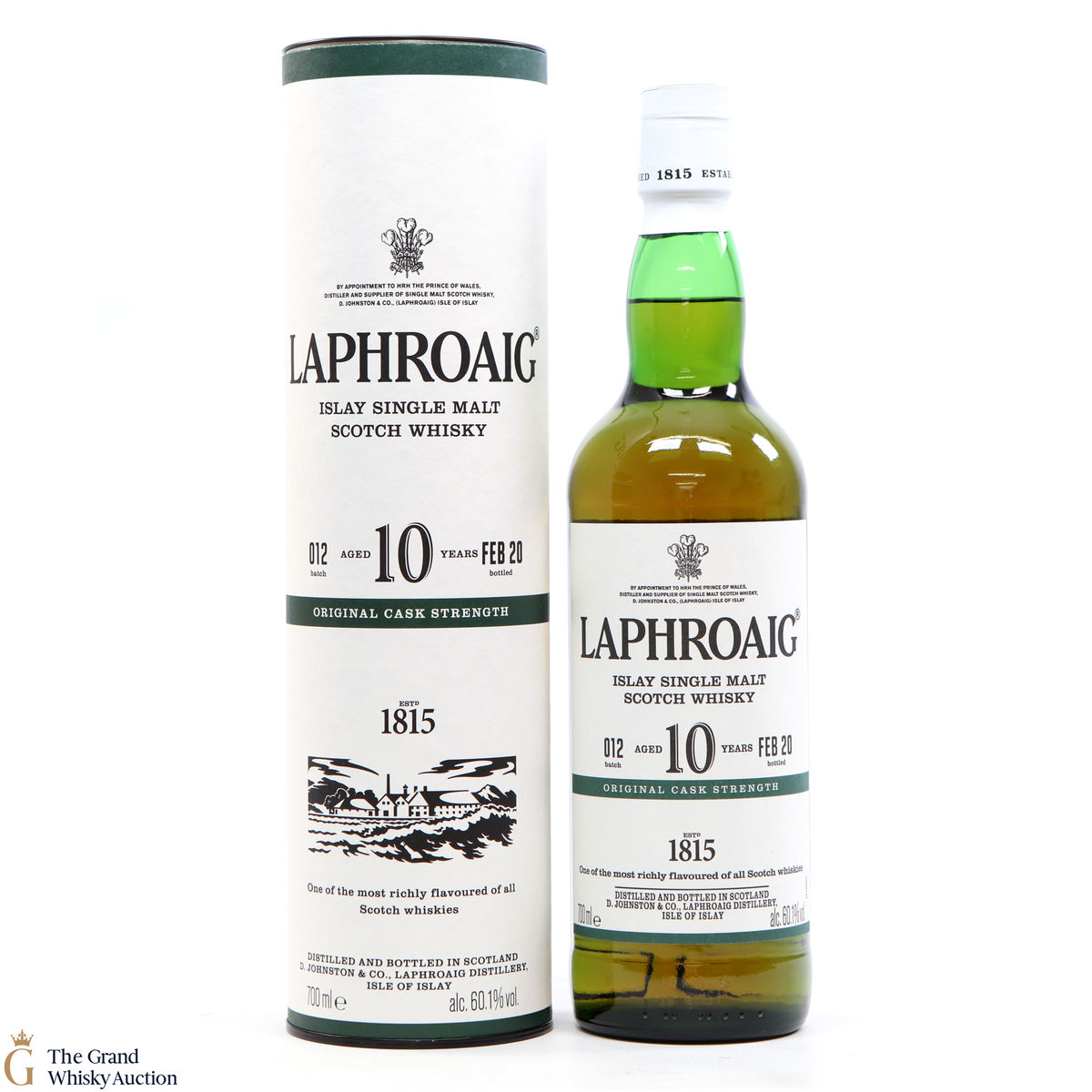 Laphroaig - 10 Year Old - Original Cask Strength Batch #012