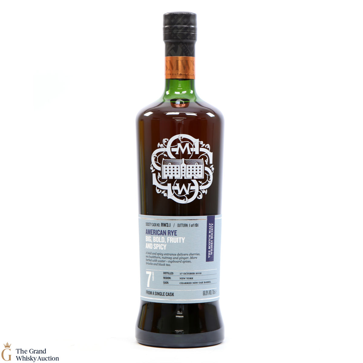 New York Distilling Co. - 7 Year Old - SMWS RW3.1 - Big, Bold, Fruity and Spicy