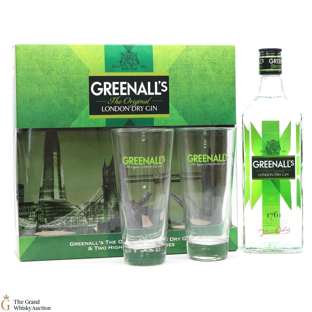 Greenall’s - The Original & Glasses
