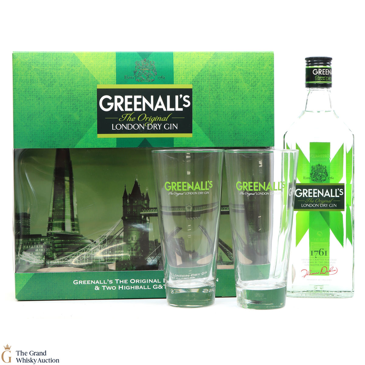 Greenall’s - The Original & Glasses