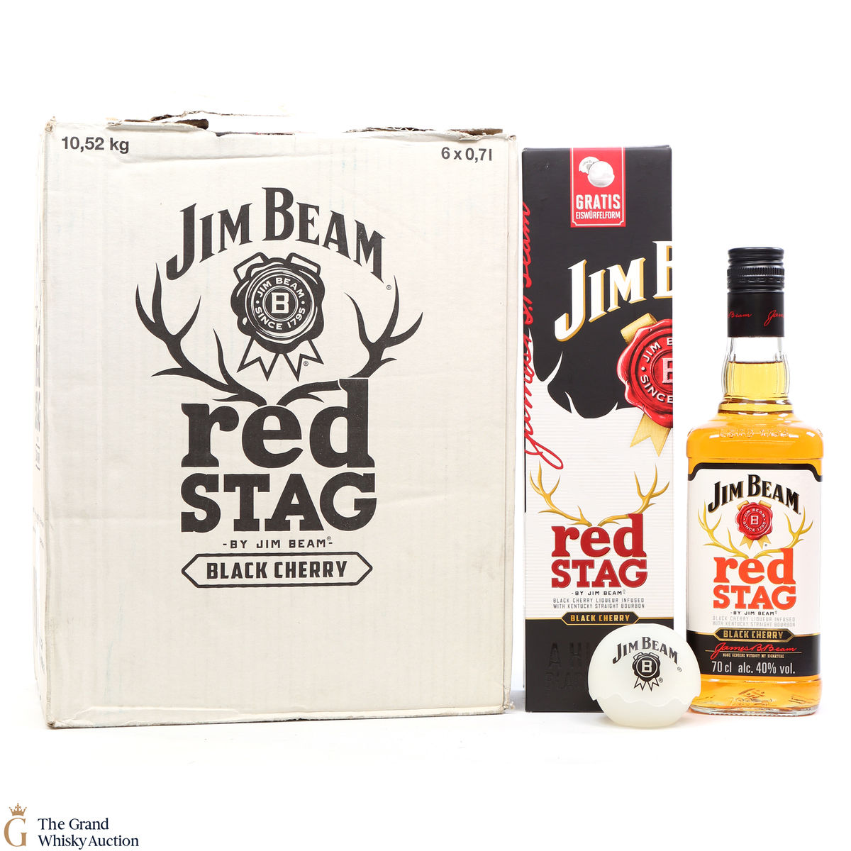 Jim Beam - Red Stag Black Cherry - x 6