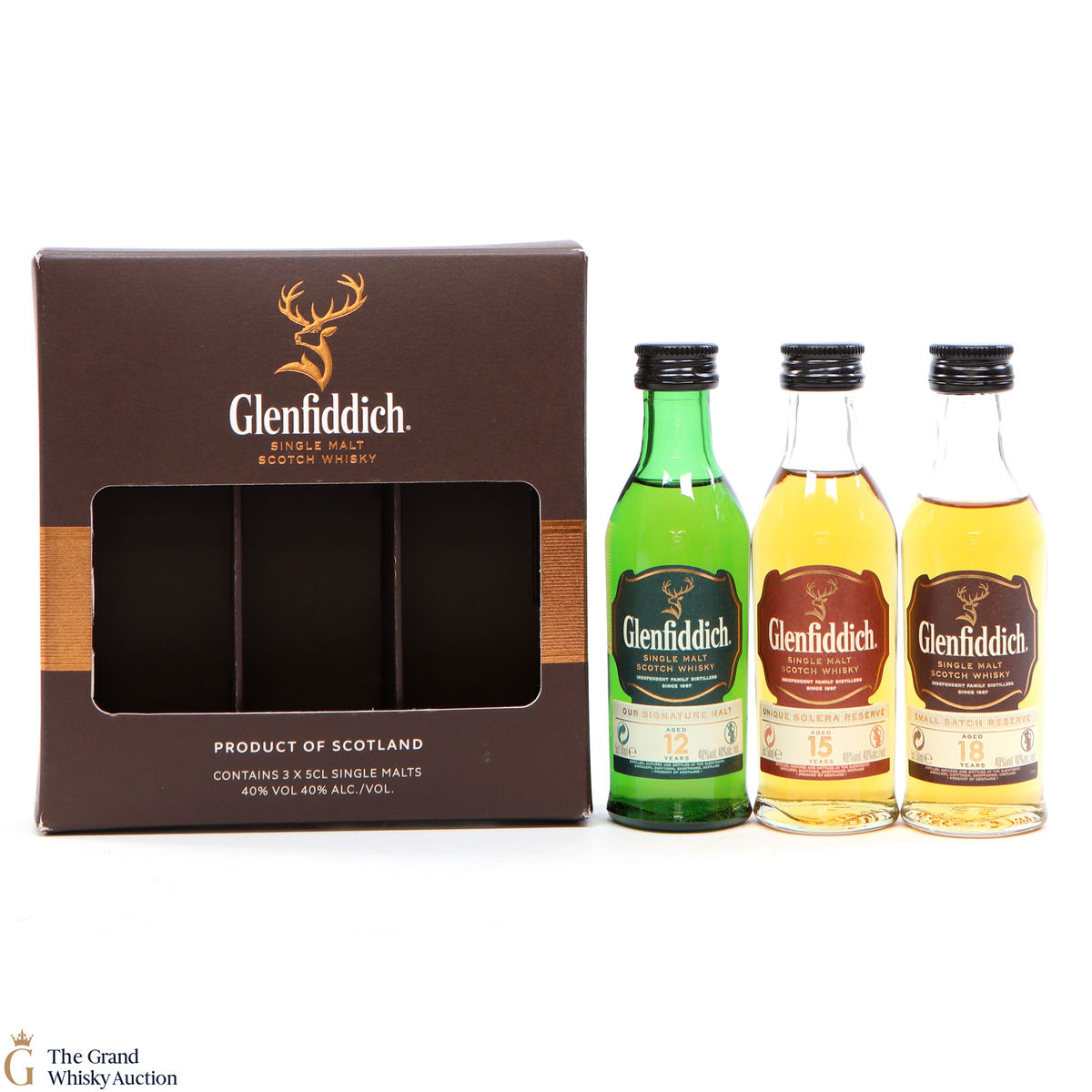 Glenfiddich - Mini Gift Pack - 5cl x3