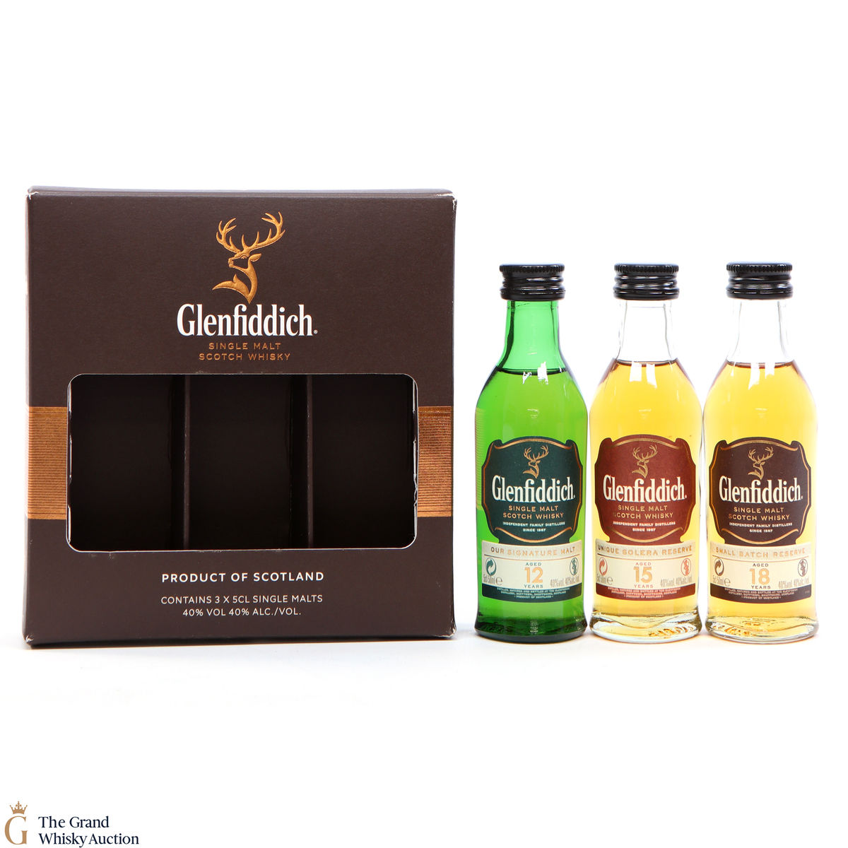 Glenfiddich - Mini Gift Pack - 5cl x3