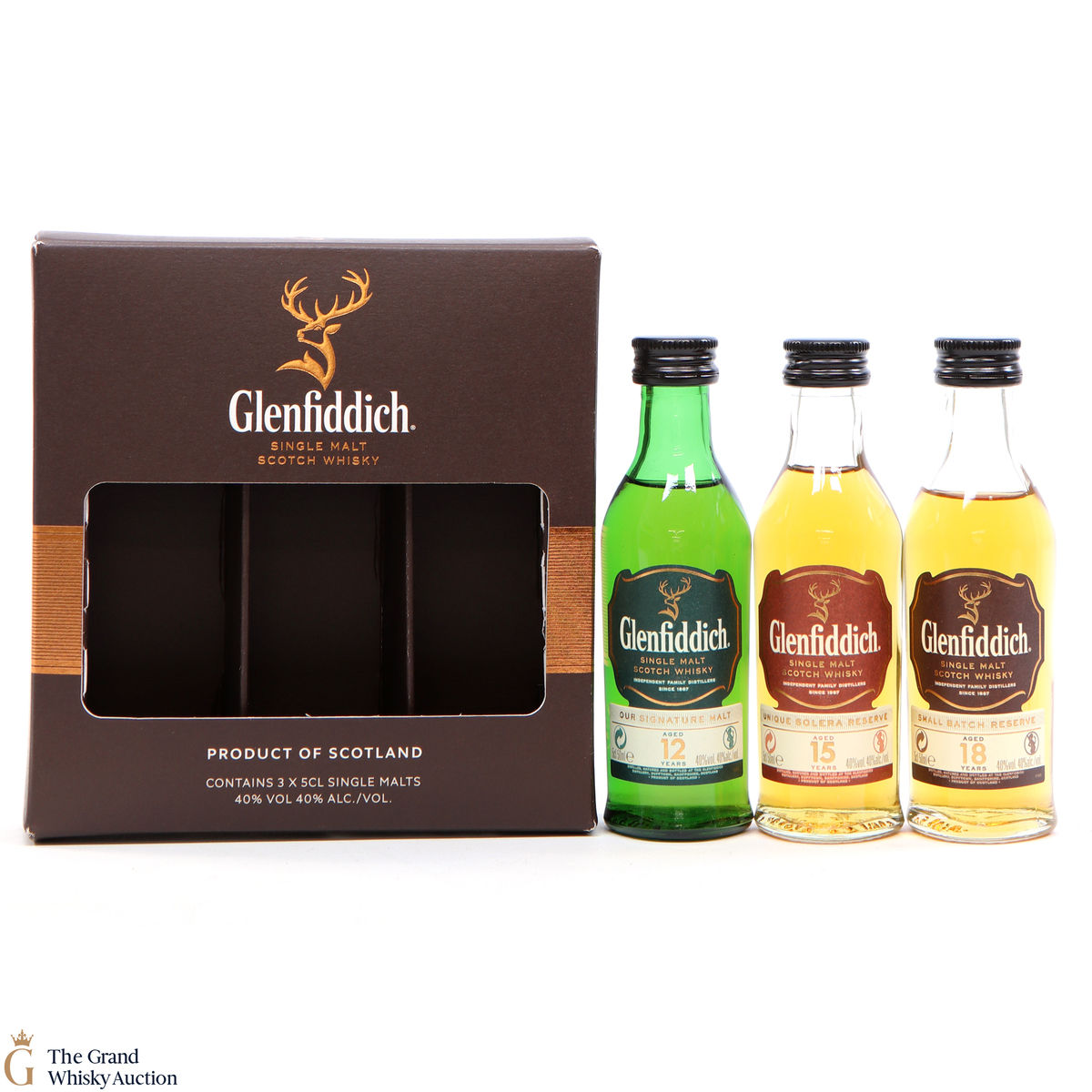 Glenfiddich - Mini Gift Pack - 5cl x3