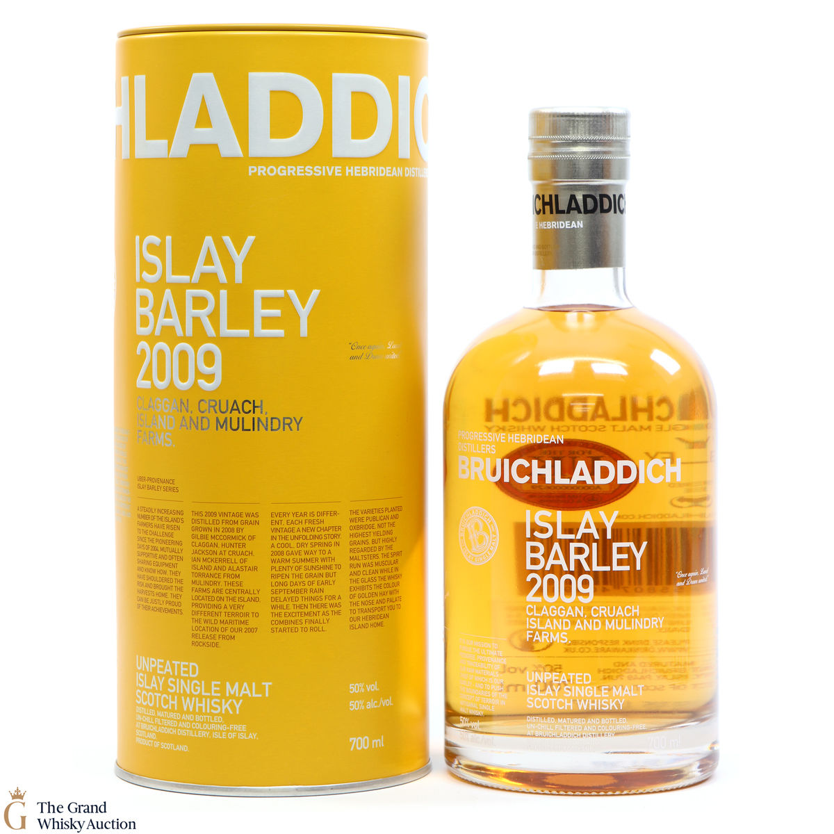 Bruichladdich - Islay Barley - 2009 Claggan, Cruach Island and Mulindry Farms