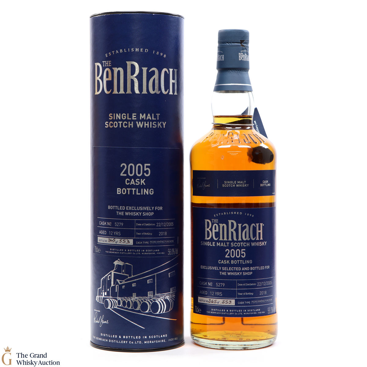 Benriach - 2005 Single Cask - 12 Years old #5279 Whisky Shop