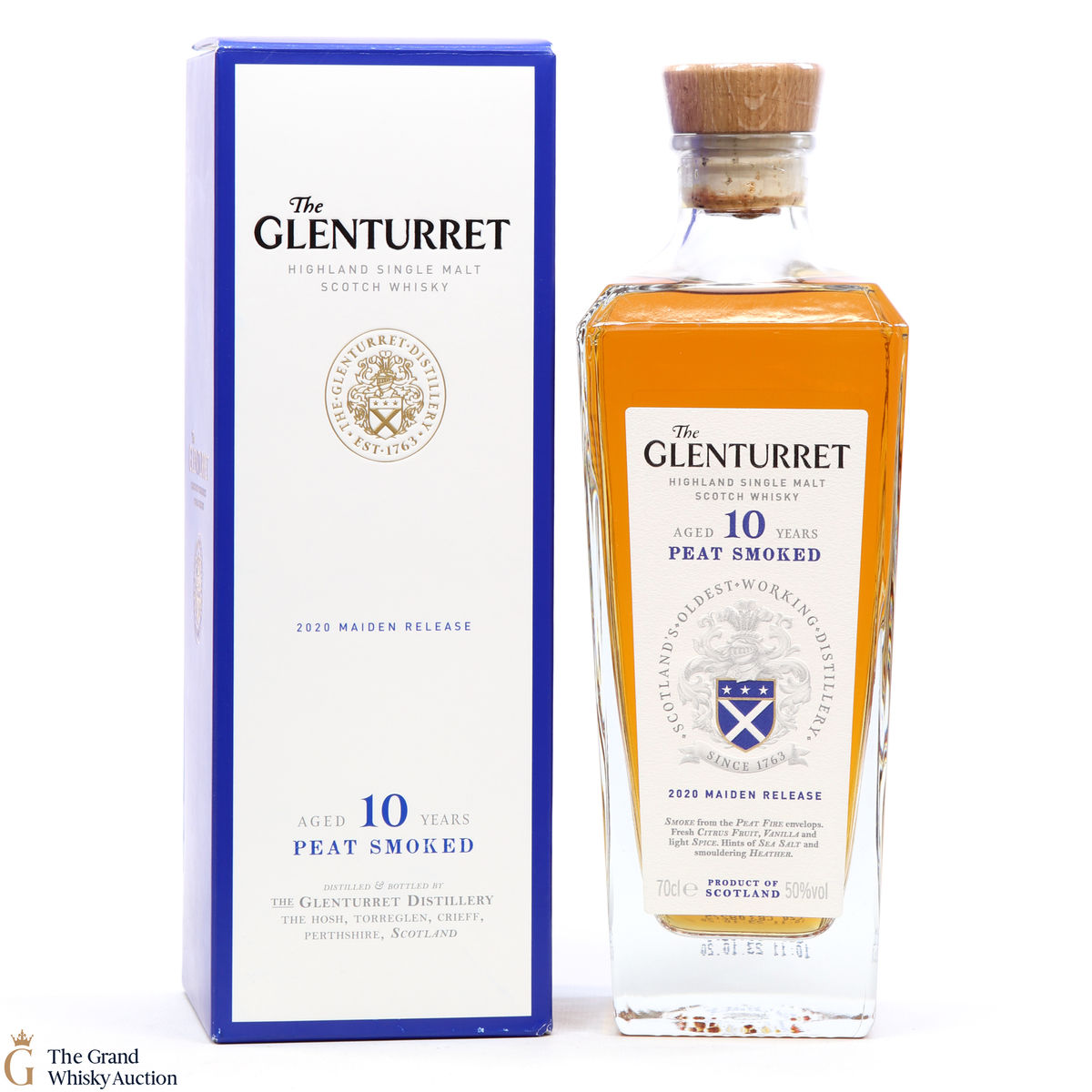 Glenturret - 10 Year Old Peat Smoked - 2020 Maiden Release