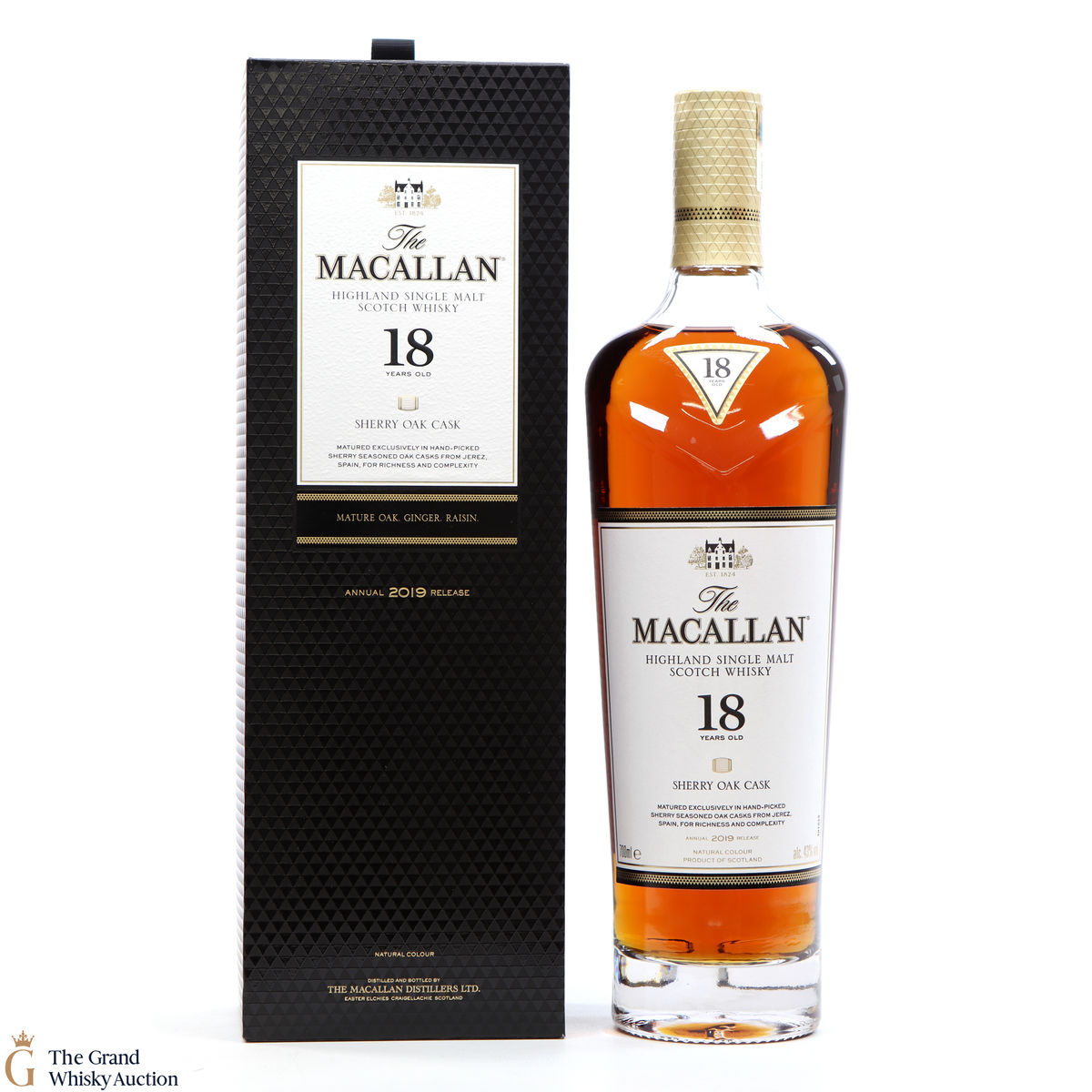 Macallan - 18 Year Old - Sherry Oak (2019)