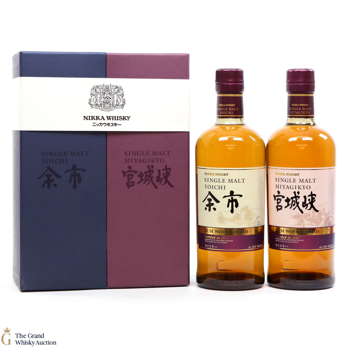 Nikka - Yoichi and Miyagikyo Rum Wood Finish