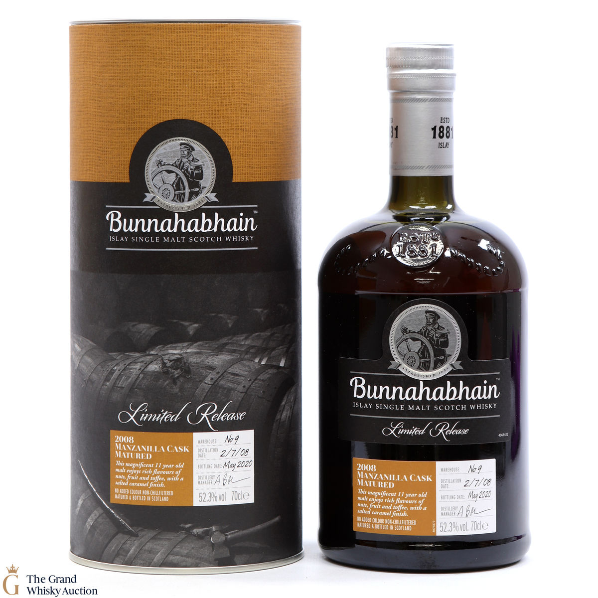 Bunnahabhain - 11 Year Old - 2008 Manzanilla Cask