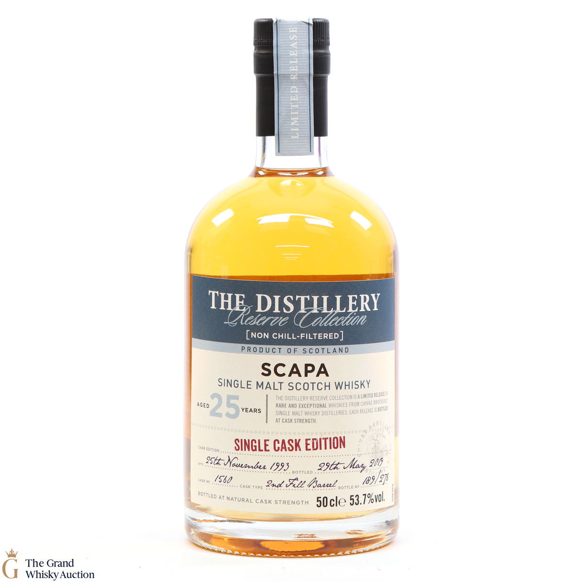 Scapa -25 Year Old 1993 - Single Cask #1560