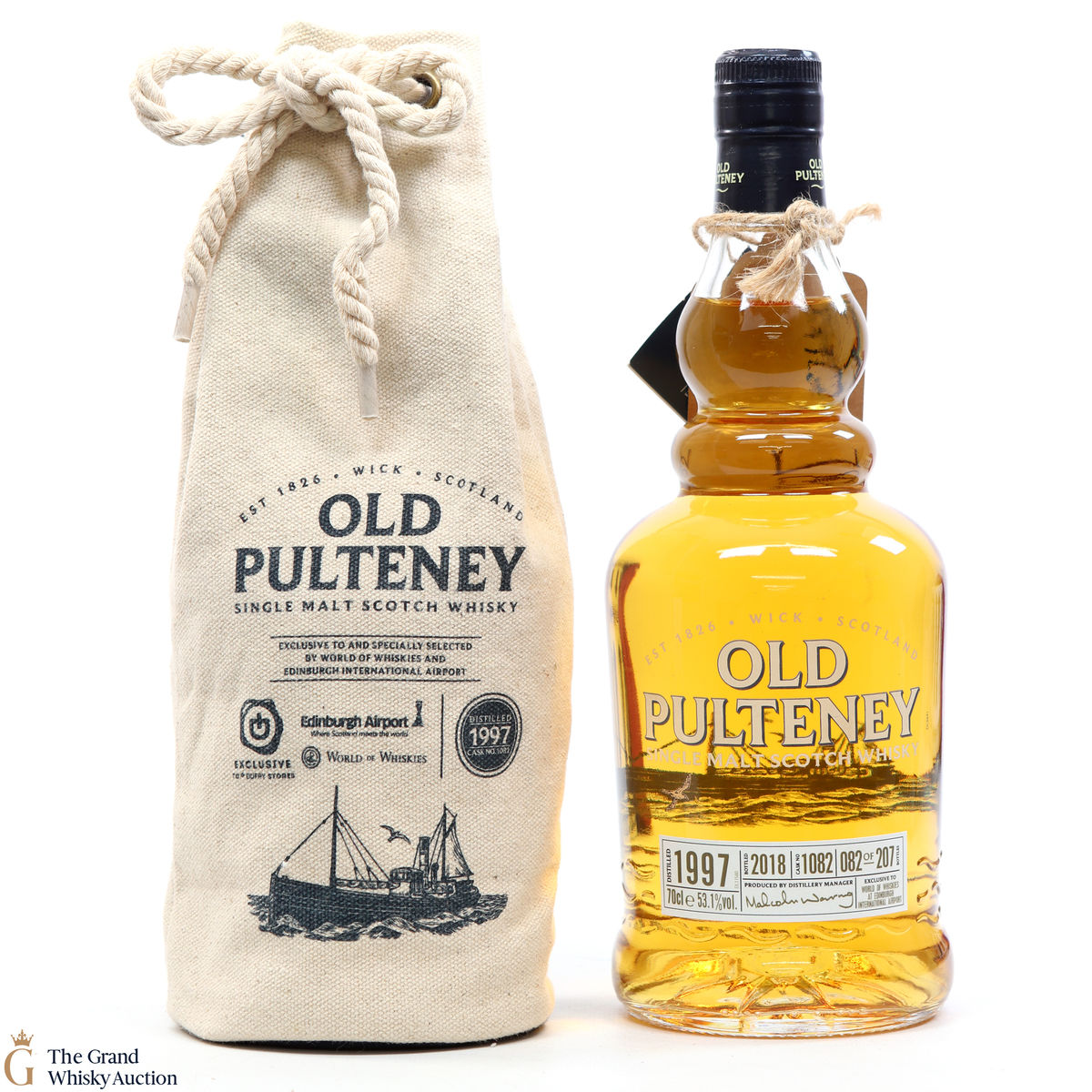 Old Pulteney - 21 Year Old 1997 Edinburgh Airport #1082