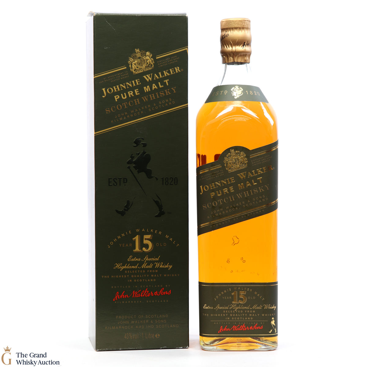 Johnnie Walker - 15 Year Old - Green Label