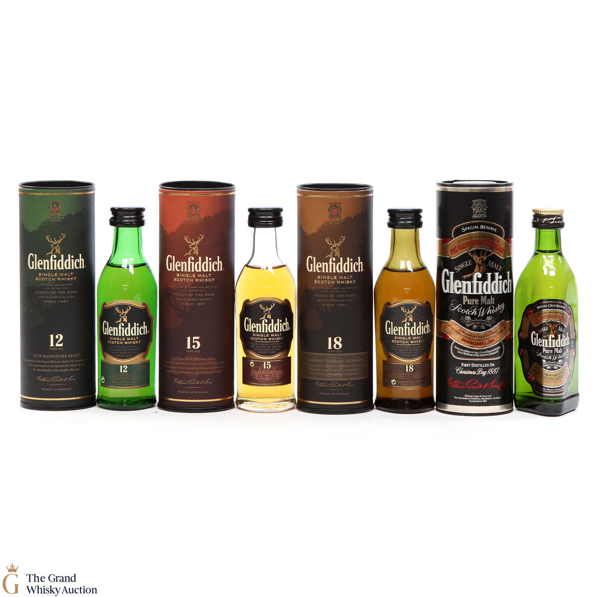 Glenfiddich - Assorted Minis (4 x 5cl)