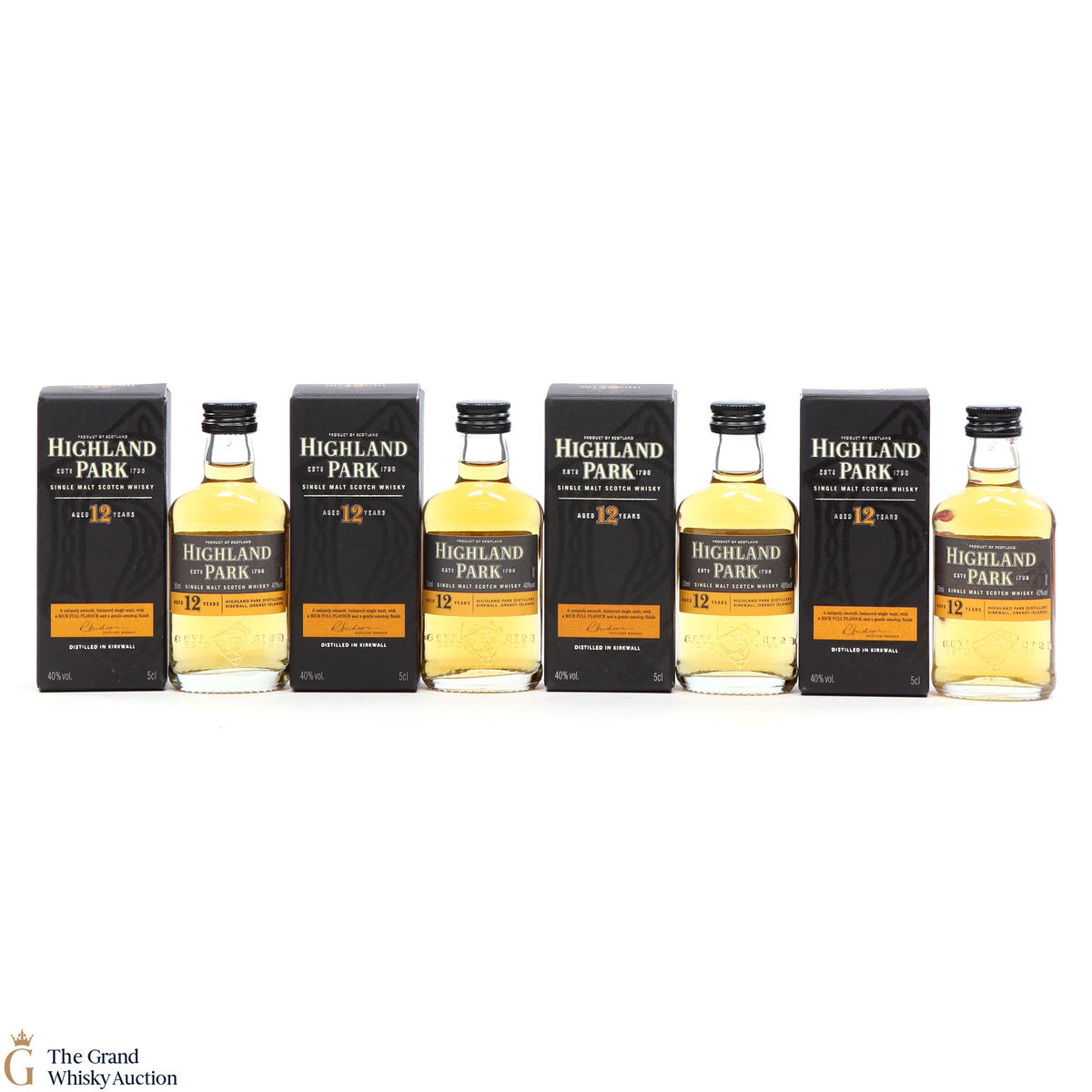 Highland Park - 12 Year Old (4 x 5cl)